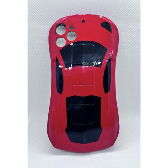 iPhone 11 Pro Max Red Lamborghini Style Phone Case Cover New - Picture 3 of 8